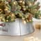 Glitzhome® 40.5" Christmas Galvanized Metal Truck Tree Collar